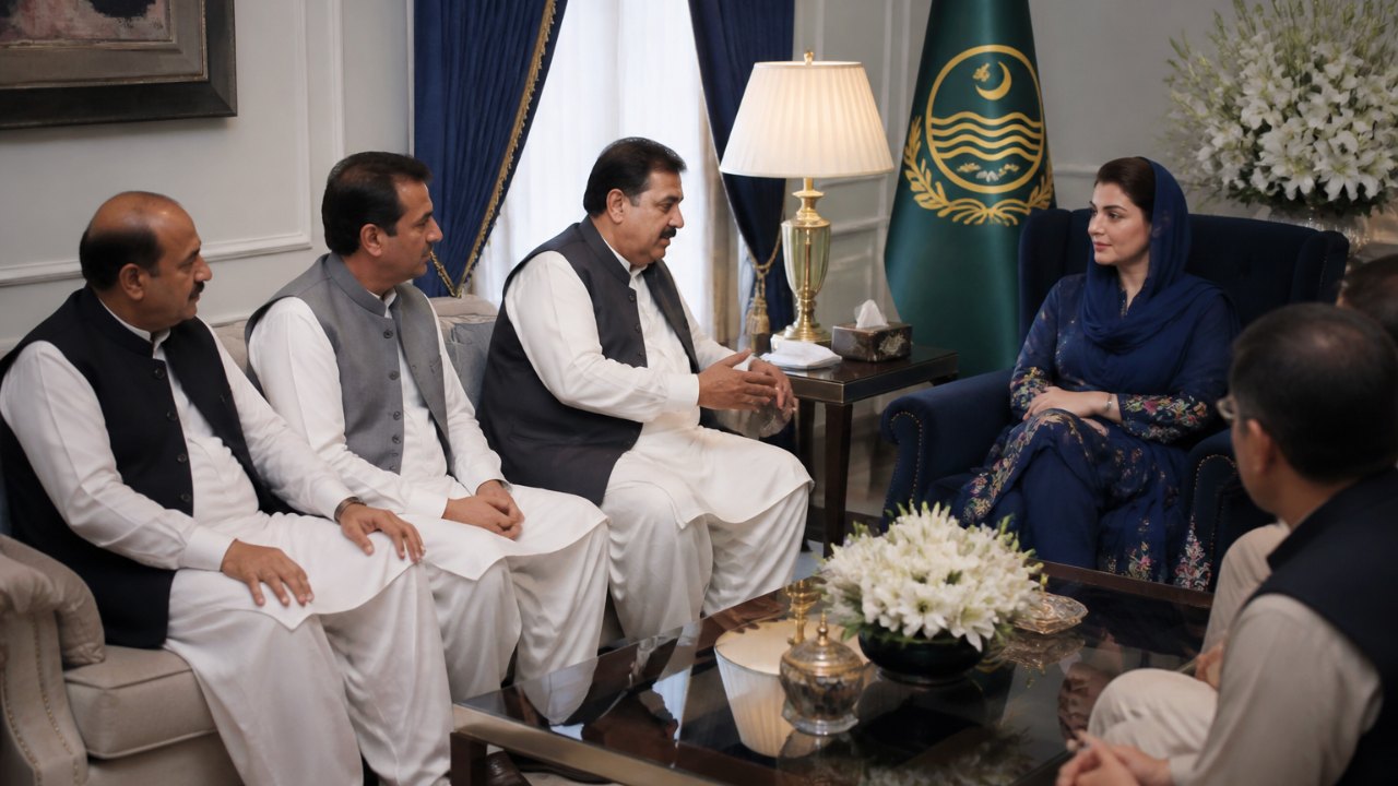 مریم نواز سے اوکاڑہ کے ارکان اسمبلی کی ملاقات، عوامی مسائل پر گفتگو