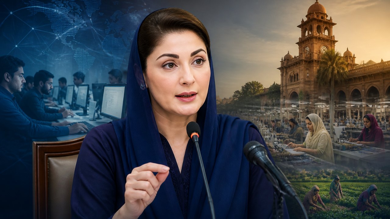 ٹیکنالوجی کے بغیر ترقی ممکن نہیں، مریم نواز