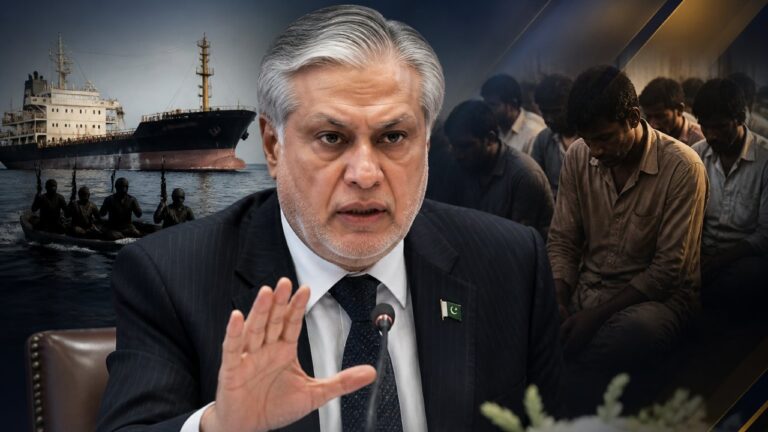 قزاقوں کو تاوان دے کر پاکستانی ملاحوں کی رہائی ممکن نہیں، اسحاق ڈار