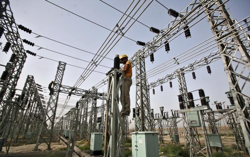 بجلی کے گرڈ اسٹیشن کی متعلقہ محفوظ تصویر