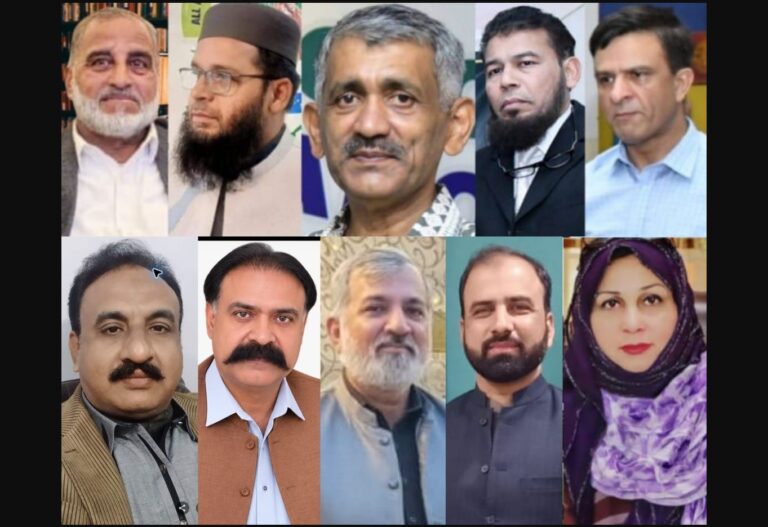 راولپنڈی میں نجی اسکول تنظیم کے عہدیداروں کی تصاویر