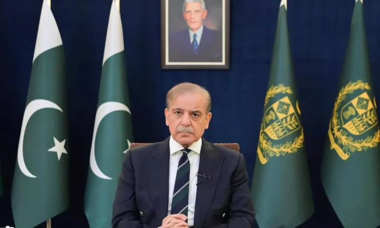 وزیراعظم محمد شہباز شریف کی سرکاری تصویر